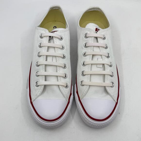 NWT CONVERSE CTAS OX Optical White Low Tops - Picture 6 of 14